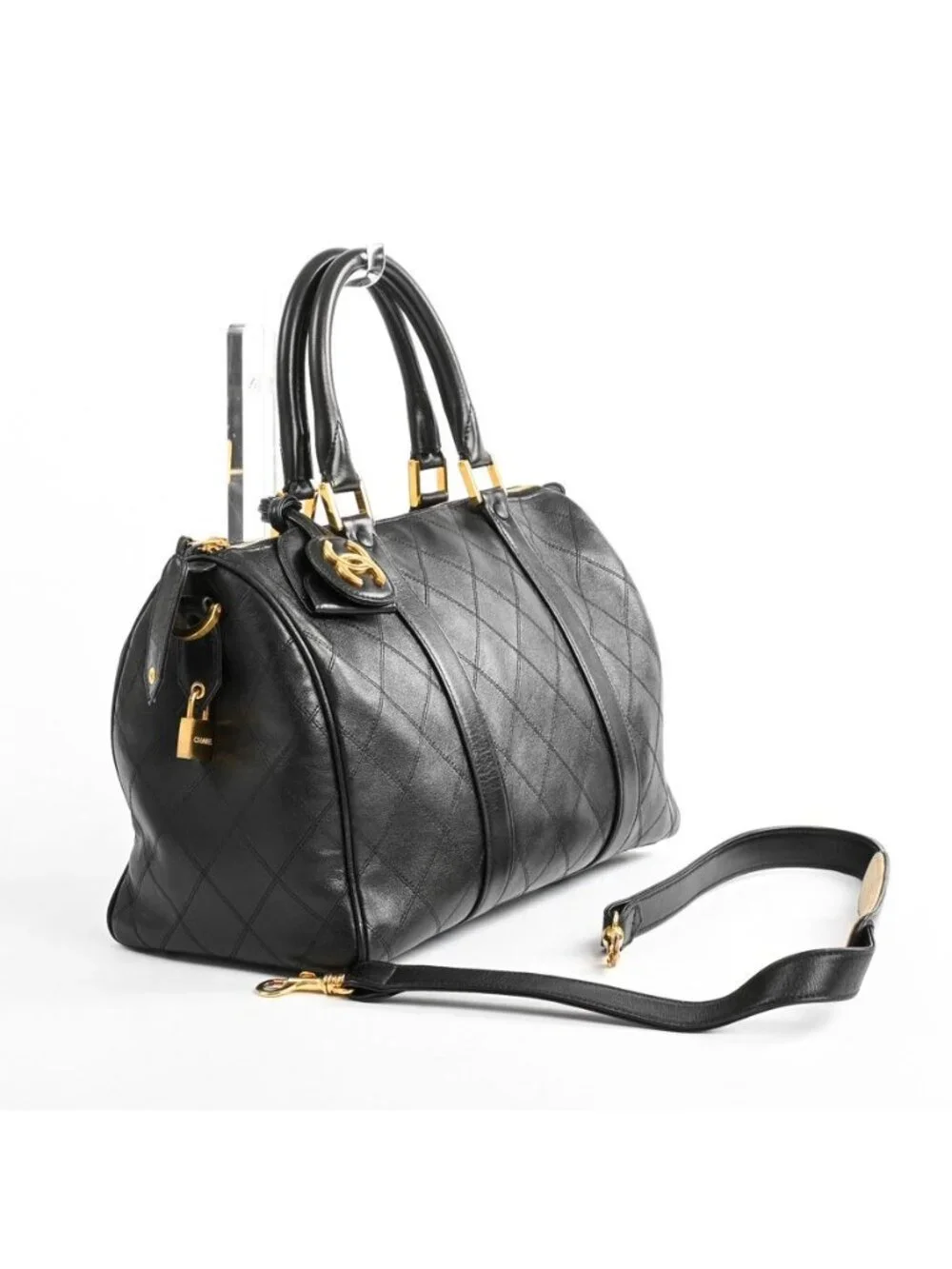 ★SOLD★ Chanel Boston Bag 2-Way - Picture 2 of 10
